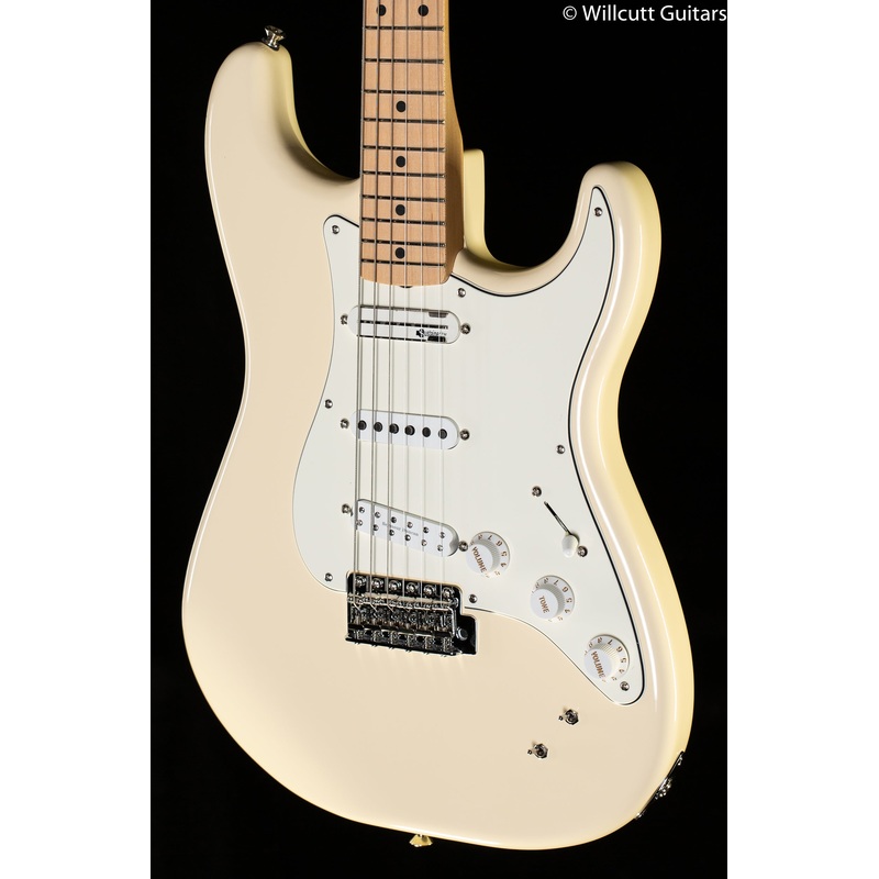 Fender  EOB Stratocaster Maple Fingerboard Olympic White (846) - ULT975560812822