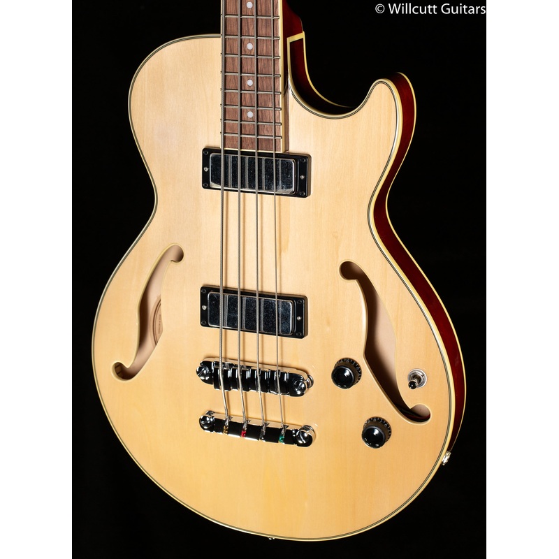 Ibanez AGB200NT Hollow Body Bass Natural Bass Guitar - ULT975560813010