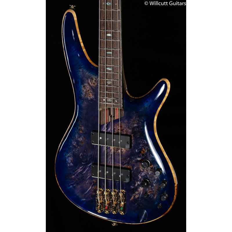 Ibanez Premium SR2600 Cerulean Blue Burst Bass Guitar - ULT975560813012
