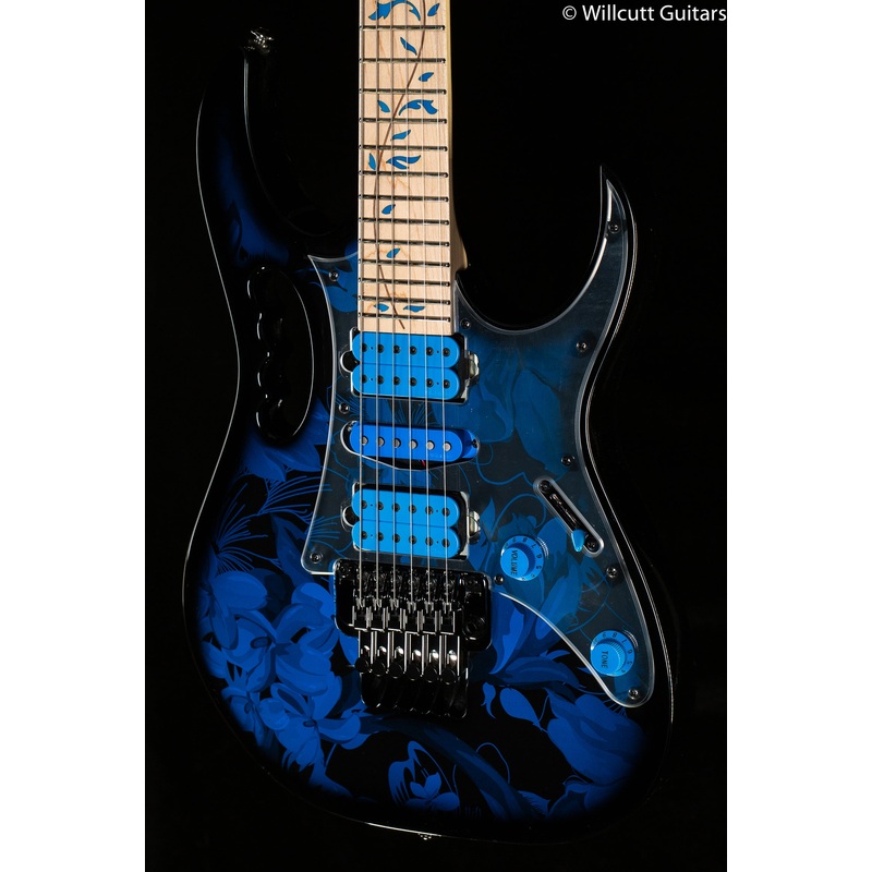 Ibanez Steve Vai Signature JEM77P Blue Floral Pattern (668) - ULT975560812810