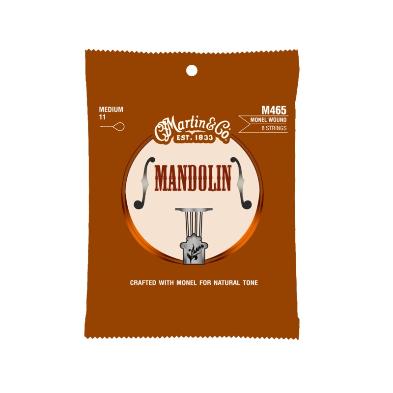 Martin Monel Mandolin Strings - .011-.040 Medium - ULT975560812932