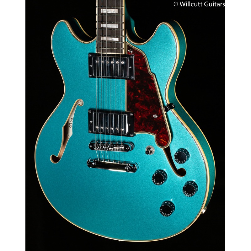 D'Angelico Premier Mini DC Ocean Turquoise (540) - ULT975560812523