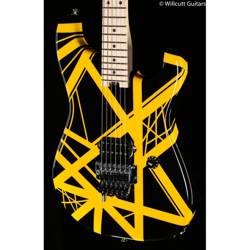 EVH Striped Series Black with Yellow Stripes (083) - ULT975560812632