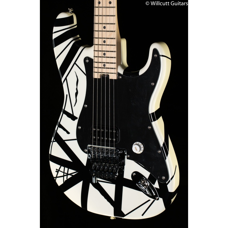EVH Striped Series White with Black Stripes (621) - ULT975560812671