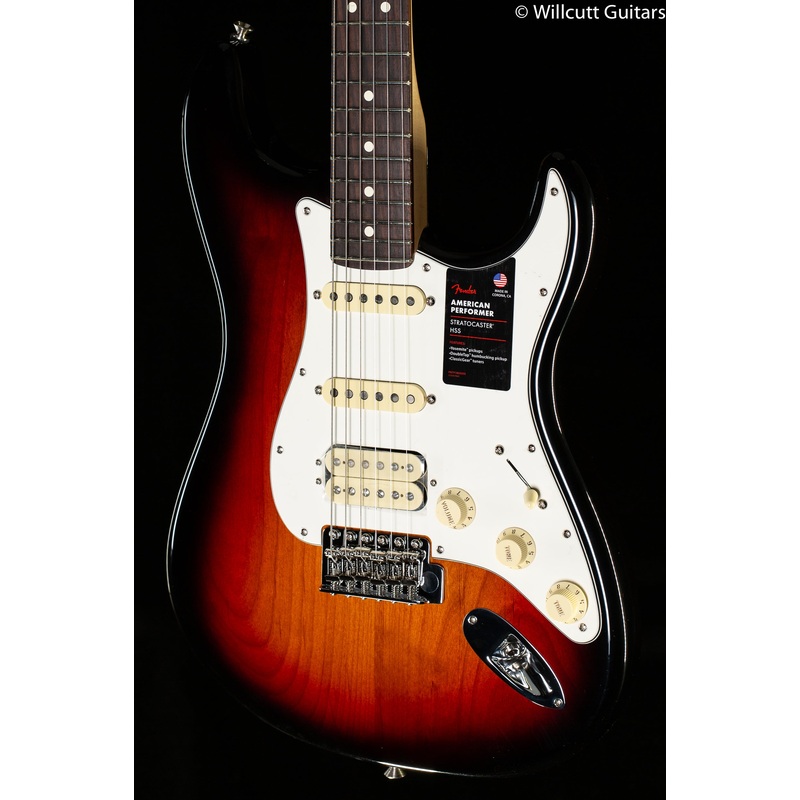 Fender American Performer Stratocaster HSS Rosewood Fingerboard 3-Color Sunburst (838) - ULT975560812580