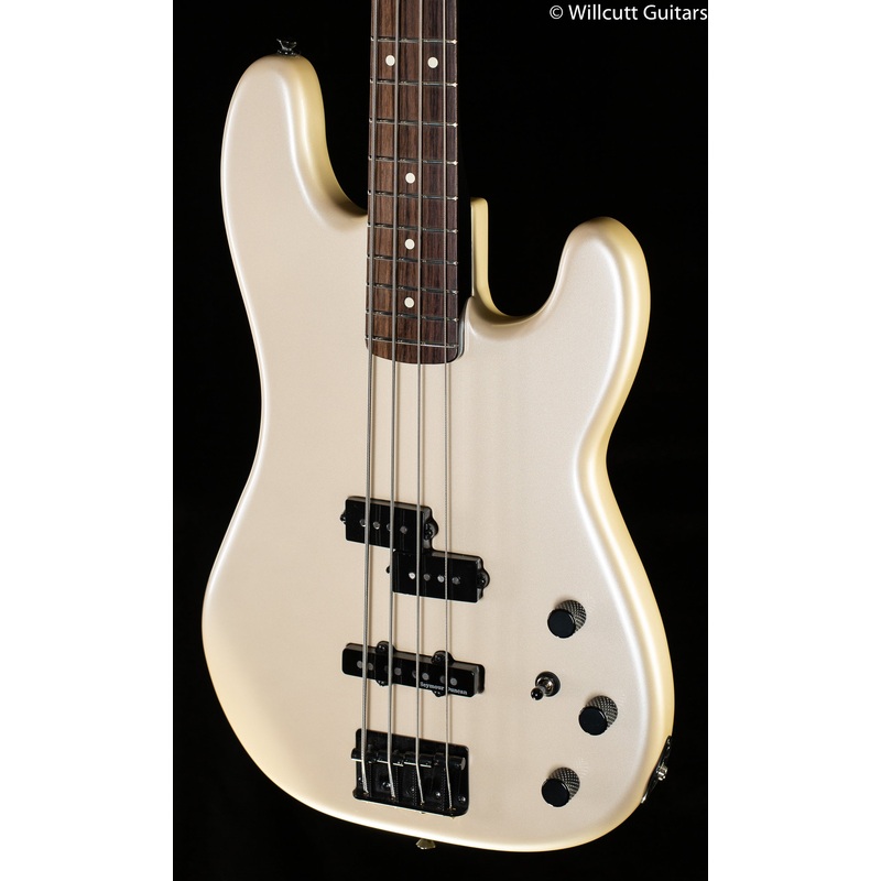 Fender Duff McKagan Precision Bass Rosewood Fingerboard Pearl White (148) Bass Guitar - ULT975560812659