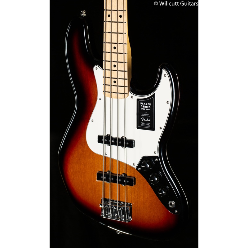Fender Player Jazz Bass Maple Fingerboard 3-Color Sunburst (926) Bass Guitar - ULT975560812577