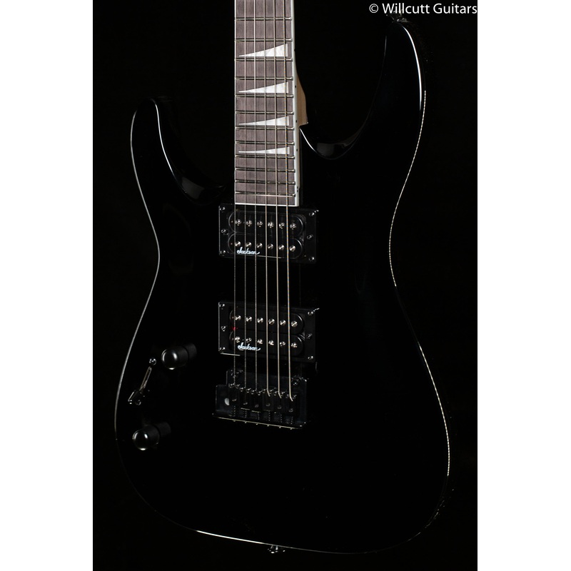 Jackson JS Series Dinky Arch Top JS22 DKA Amaranth Fingerboard Gloss Black (605) - ULT975560812559