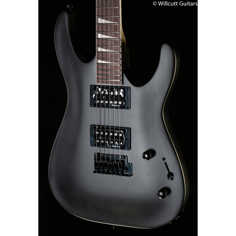 Jackson JS Series Dinky Arch Top JS22 DKA Amaranth Fingerboard Satin Black (677) - ULT975560812557