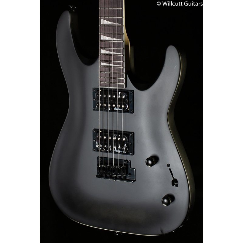 Jackson JS Series Dinky Arch Top JS22 DKA Amaranth Fingerboard Satin Black (802) - ULT975560812556