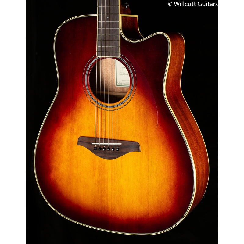 Yamaha FGC-TA TransAcoustic Brown Sunburst (771) - ULT975560812419