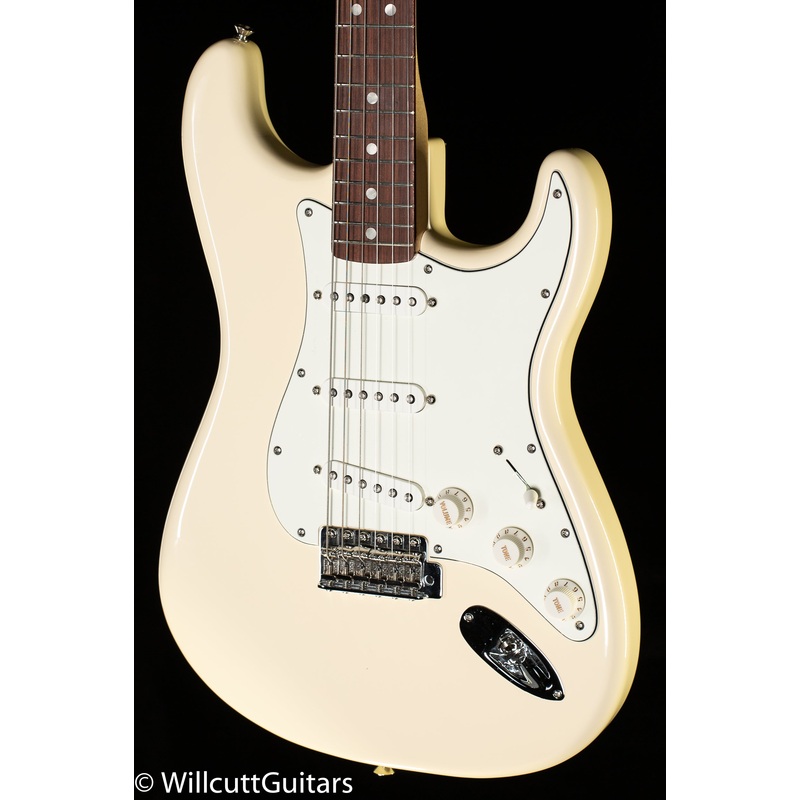 Fender Albert Hammond Jr. Signature Stratocaster Rosewood Fingerboard Olympic White (389) - ULT975560812184
