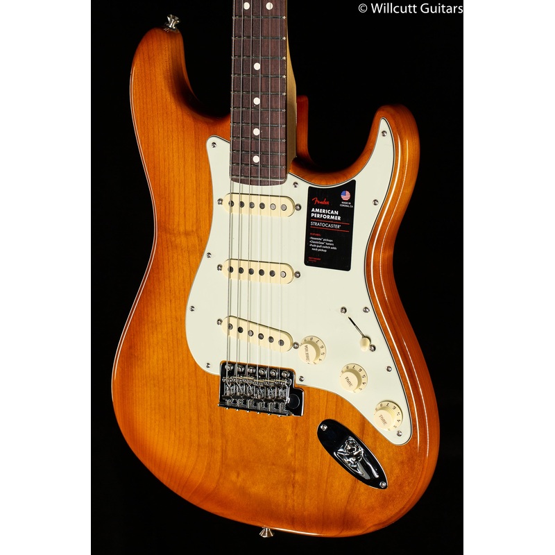 Fender American Performer Stratocaster Rosewood Fingerboard Honey Burst (388) - ULT975560812352