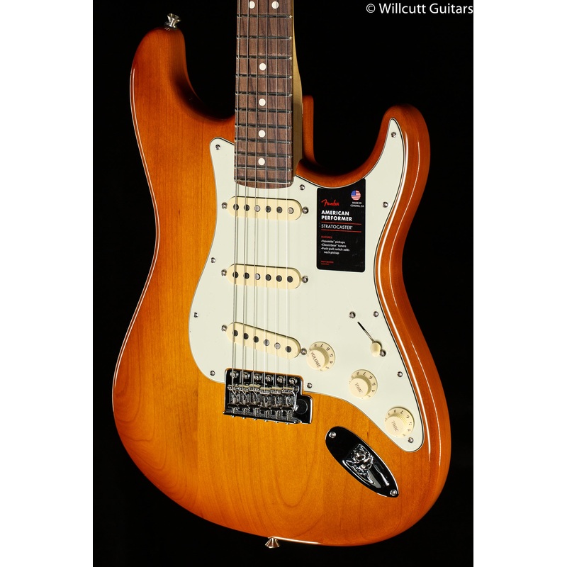 Fender American Performer Stratocaster Rosewood Fingerboard Honey Burst (430) - ULT975560812351