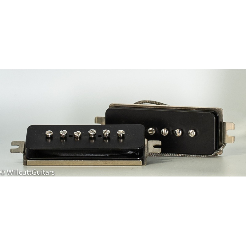 Ron Ellis Pickups 50P P90s - Blk Dogear Set - ULT975560812112