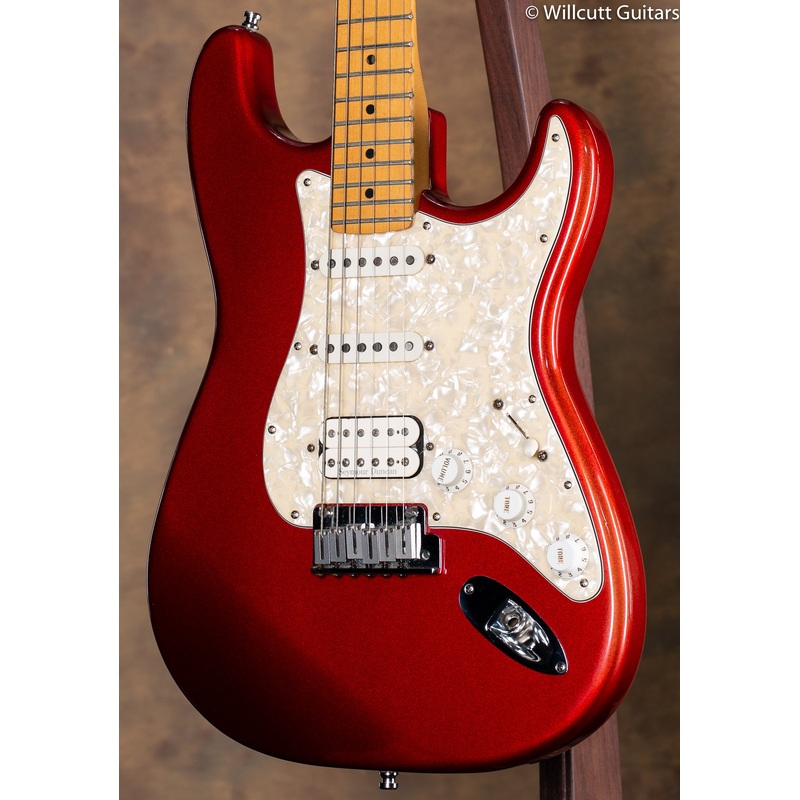 1996 Fender US Lone Star Stratocaster Candy Apple Red - ULT975560811346