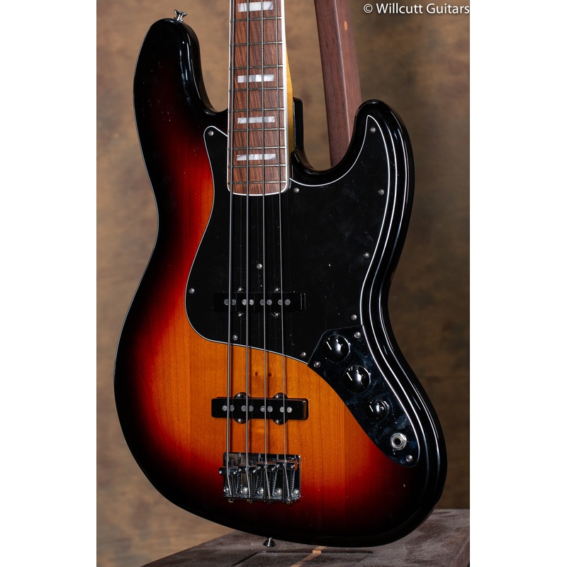 2019 Fender Vintera 70s Jazz Bass 3 Color Sunburst - ULT975560811355