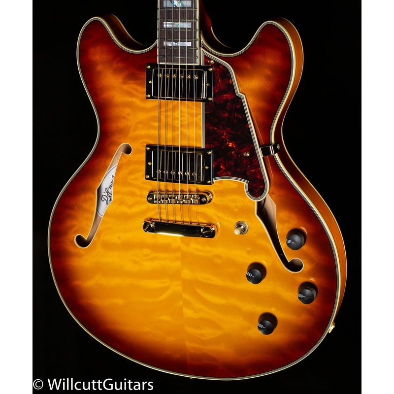 D'Angelico Excel DC XT Iced Tea Burst (757) - ULT975560811487