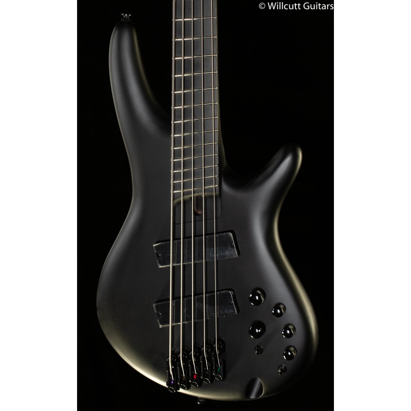 Ibanez Iron Label Bass SRMS625EX Black Flat Bass Guitar (981) - ULT975560811704