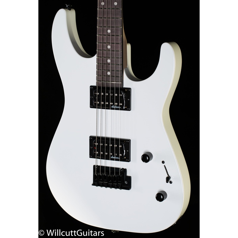 Jackson JS Series Dinky JS11 Amaranth Fingerboard Snow White (784) - ULT975560811948