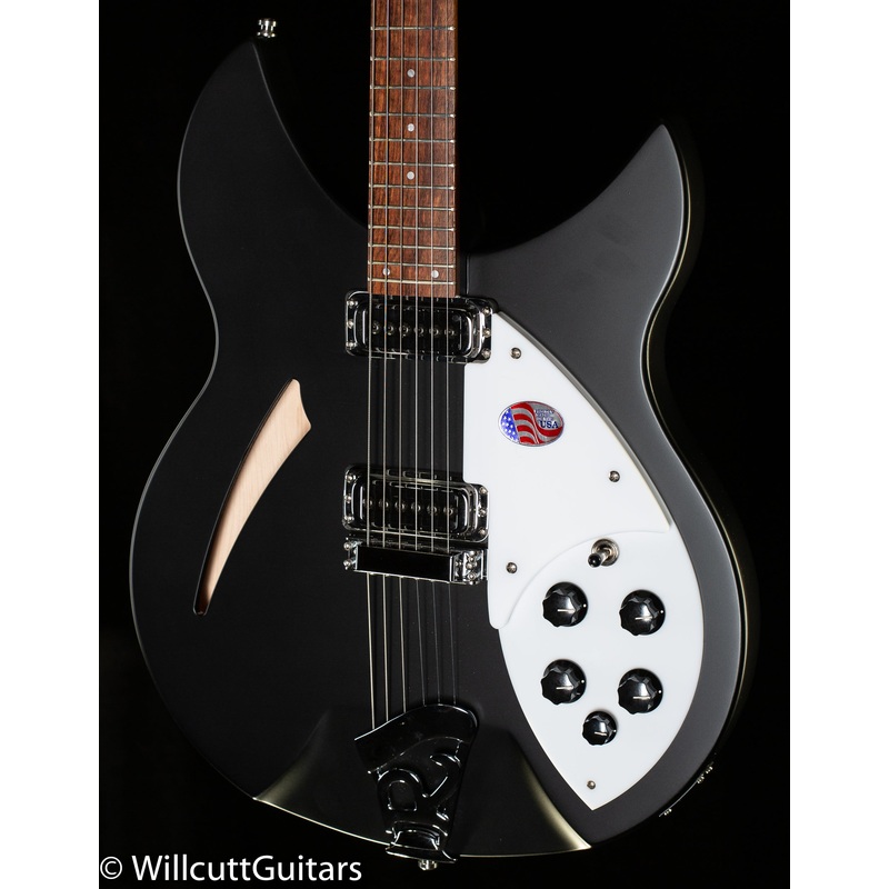 Rickenbacker 330 Matte Black (678) - ULT975560811397