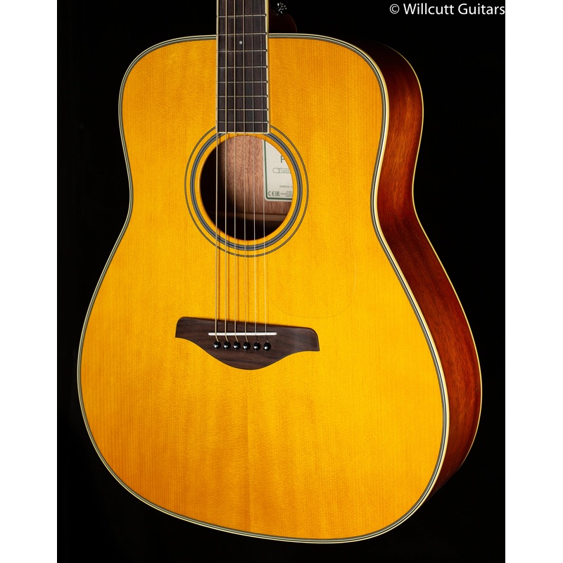 Yamaha FG-TA TransAcoustic Vintage Tint (139) - ULT975560811696