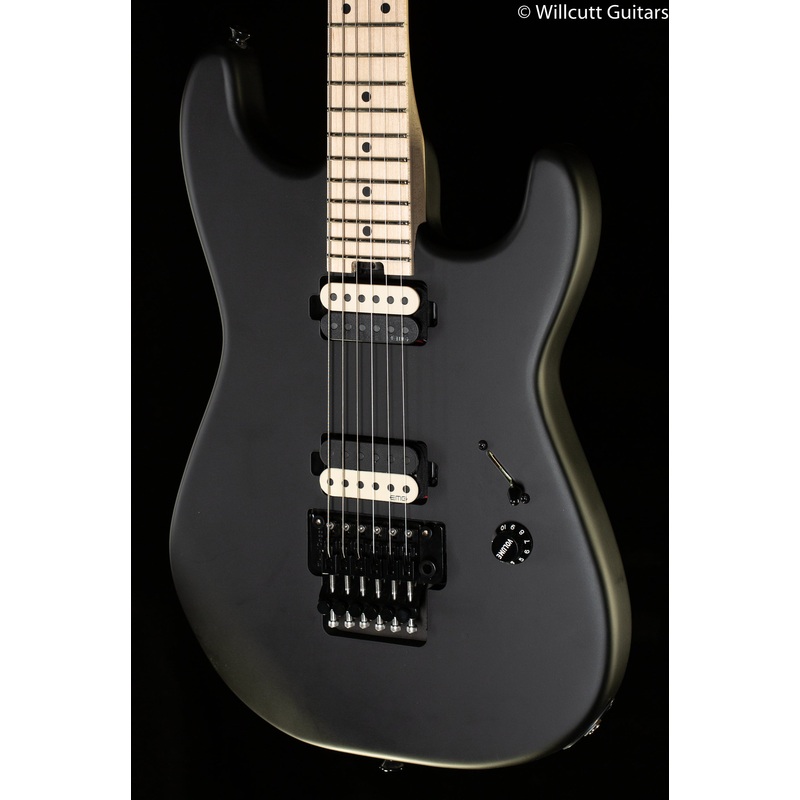 Charvel Jim Root Signature Pro-Mod San Dimas Style 1 HH FR M Maple Fingerboard Satin Black (568) - ULT975560811140
