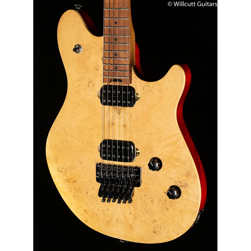 EVH Wolfgang WG Standard Exotic Laurel Burl Baked Maple Fingerboard Natural (100) - ULT975560811161