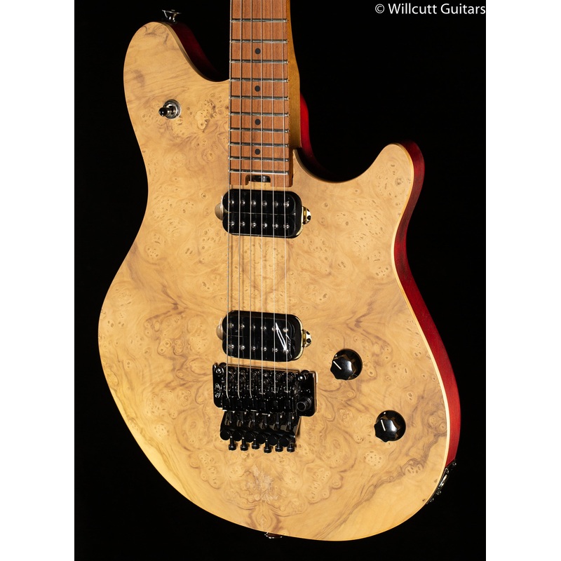 EVH Wolfgang WG Standard Exotic Laurel Burl Baked Maple Fingerboard Natural (975) - ULT975560811162