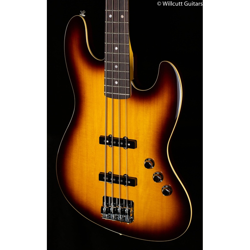 Fender Aerodyne Special Jazz Bass, Rosewood Fingerboard, Chocolate Burst (351) - ULT975560811117
