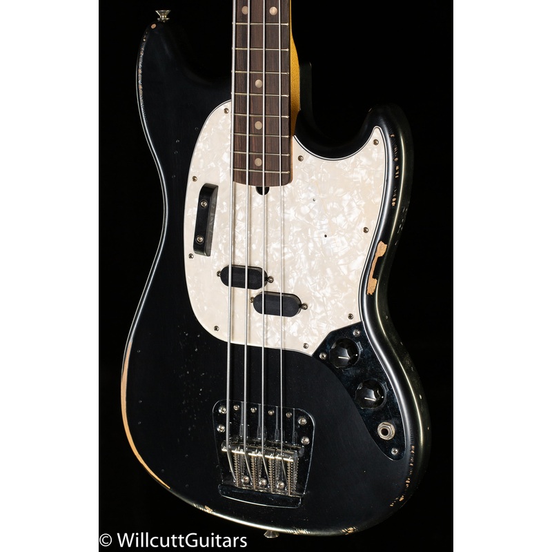 Fender JMJ Mustang Bass Black (771) - ULT975560811010