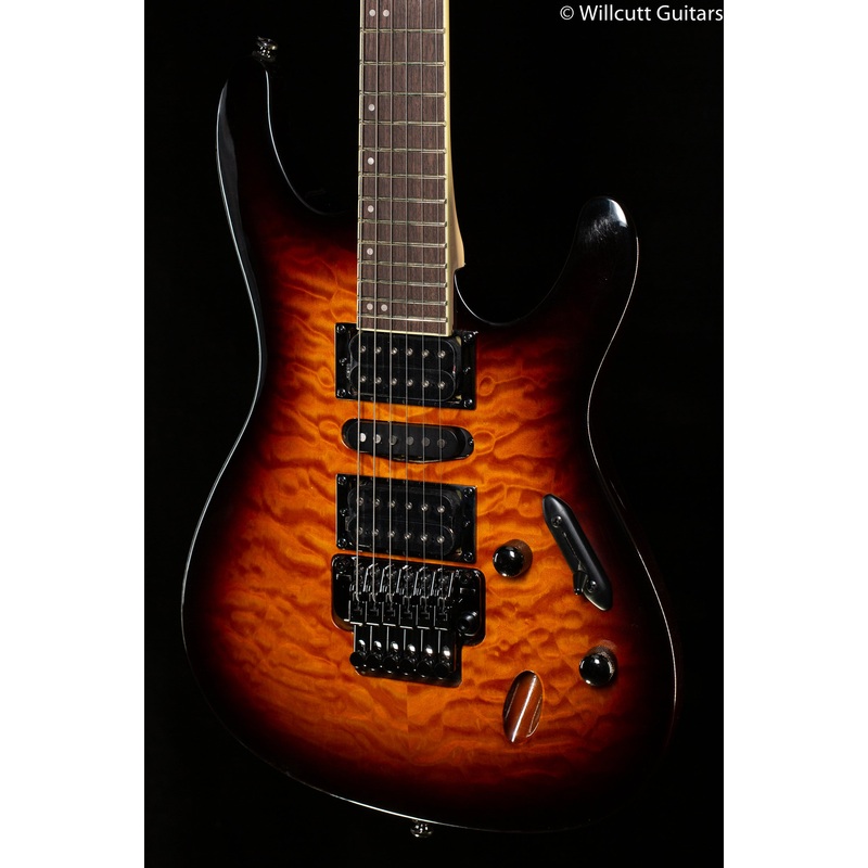 Ibanez S670QM Electric Guitar Dragon Eye Burst (721) - ULT975560811196