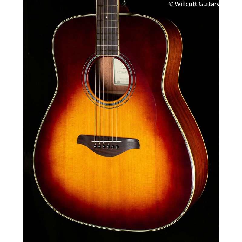 Yamaha FG-TA TransAcoustic Brown Sunburst (145) - ULT975560811097