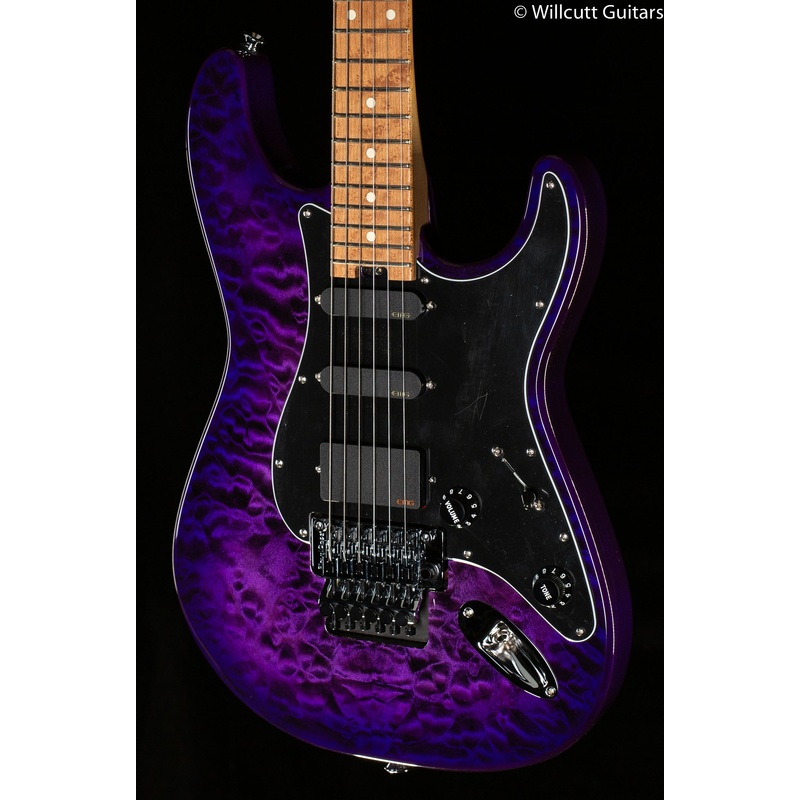 Charvel Marco Sfogli Signature Pro-Mod So-Cal Style 1 HSS Transparent Purple Burst (051) - ULT975560810316