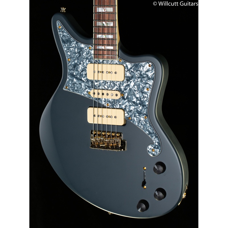D'Angelico Deluxe Bob Weir Bedford Matte Stone (377) - ULT975560810664
