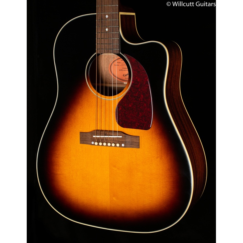 Epiphone J-45 EC Aged Vintage Sunburst Gloss - ULT975560810464