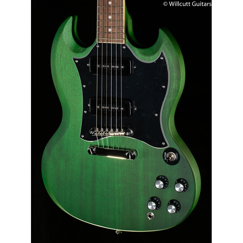 Epiphone SG Classic P-90s Worn Inverness Green (984) - ULT975560810466