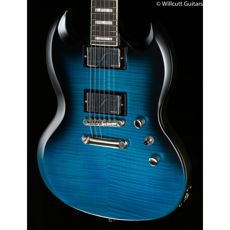Epiphone SG Prophecy Blue Tiger Aged Gloss (783) - ULT975560810469