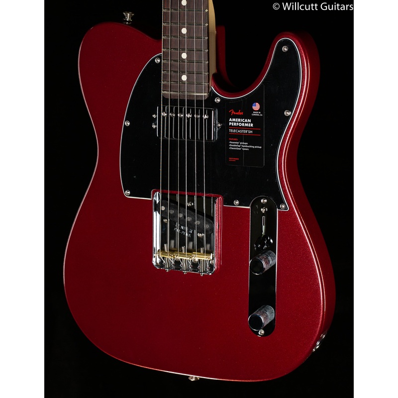 Fender American Performer Telecaster Hum Aubergine (704) - ULT975560810602