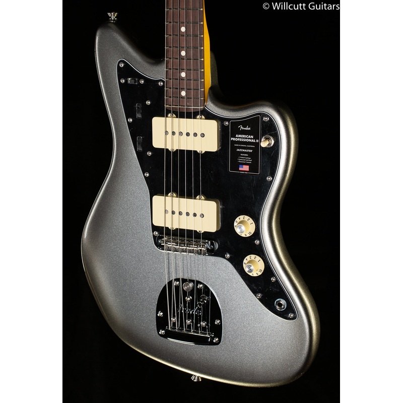 Fender American Professional II Jazzmaster Rosewood Fingerboard Mercury (506) - ULT975560810305