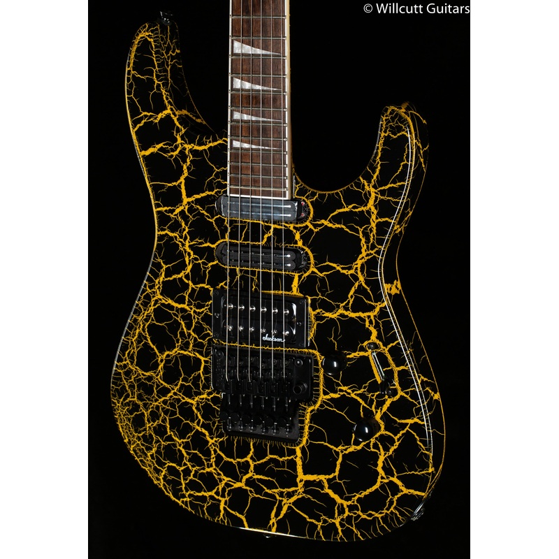 Jackson X Series Soloist SL3X DX Yellow Crackle (154) - ULT975560810601