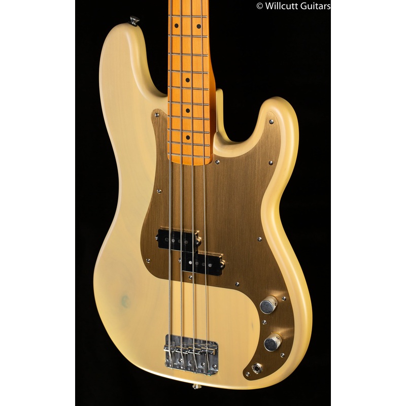 Squier 40th Anniversary Precision Bass Vintage Edition Satin Vintage Blonde (718) - ULT975560810761