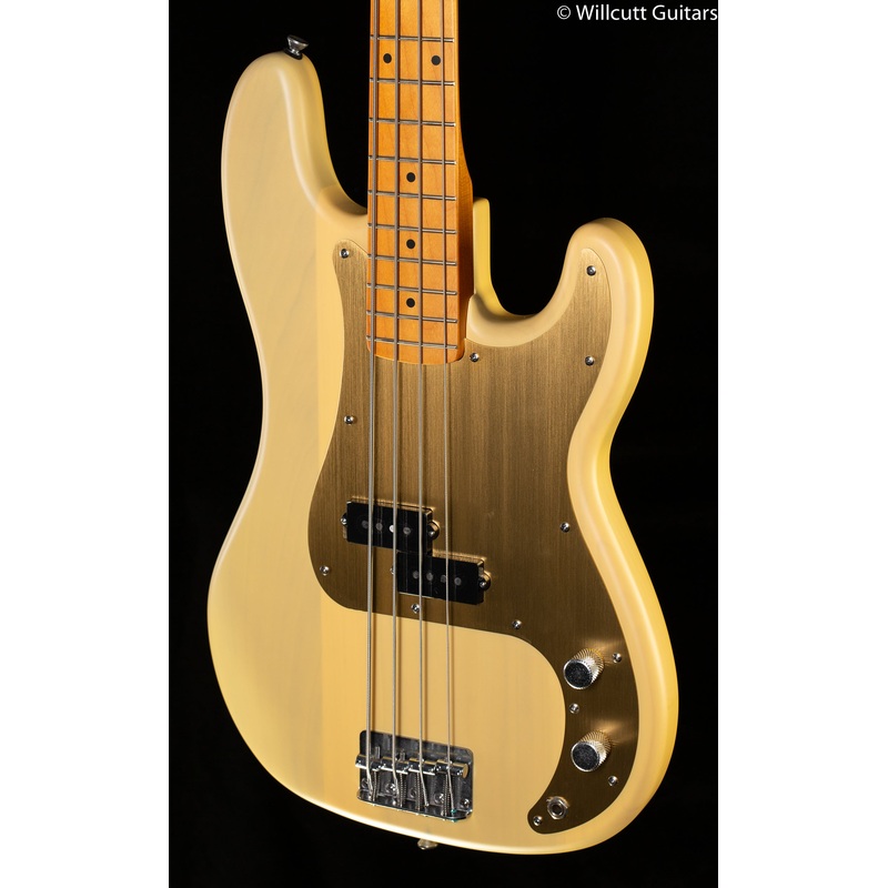 Squier 40th Anniversary Precision Bass Vintage Edition Satin Vintage Blonde (799) - ULT975560810760