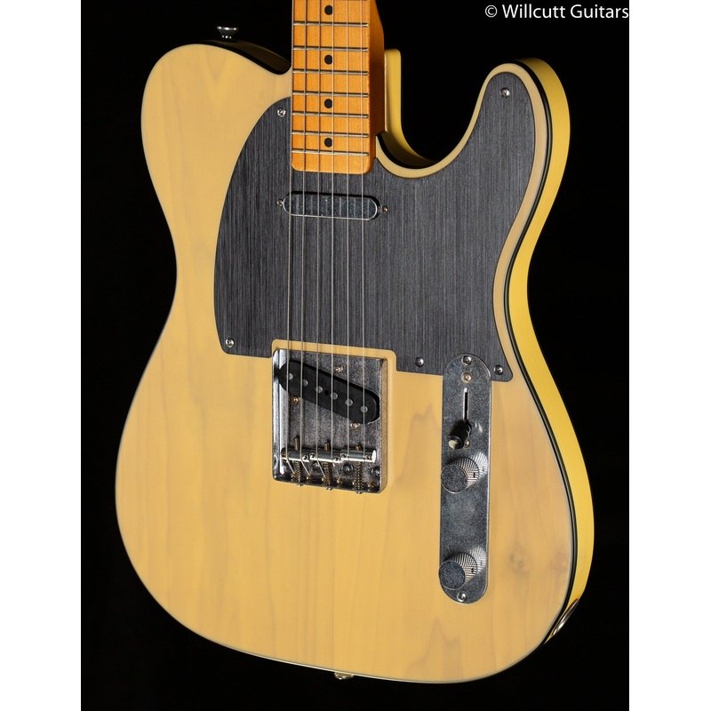 Squier 40th Anniversary Telecaster Vintage Edition Satin Vintage Blonde (084) - ULT975560810767