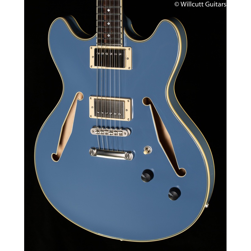 D'Angelico Excel DC Tour Collection Slate Blue (104) - ULT975560810226