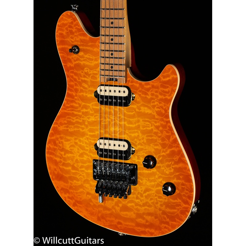 EVH Wolfgang Special QM Baked Maple Fingerboard Solar (390) - ULT975560810215