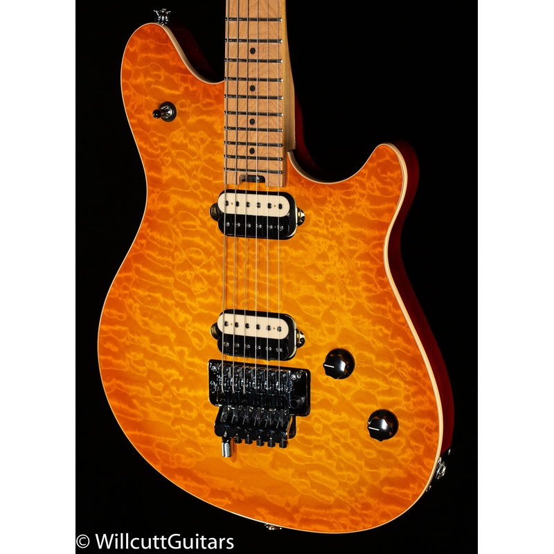 EVH Wolfgang Special QM Baked Maple Fingerboard Solar (396) - ULT975560810217