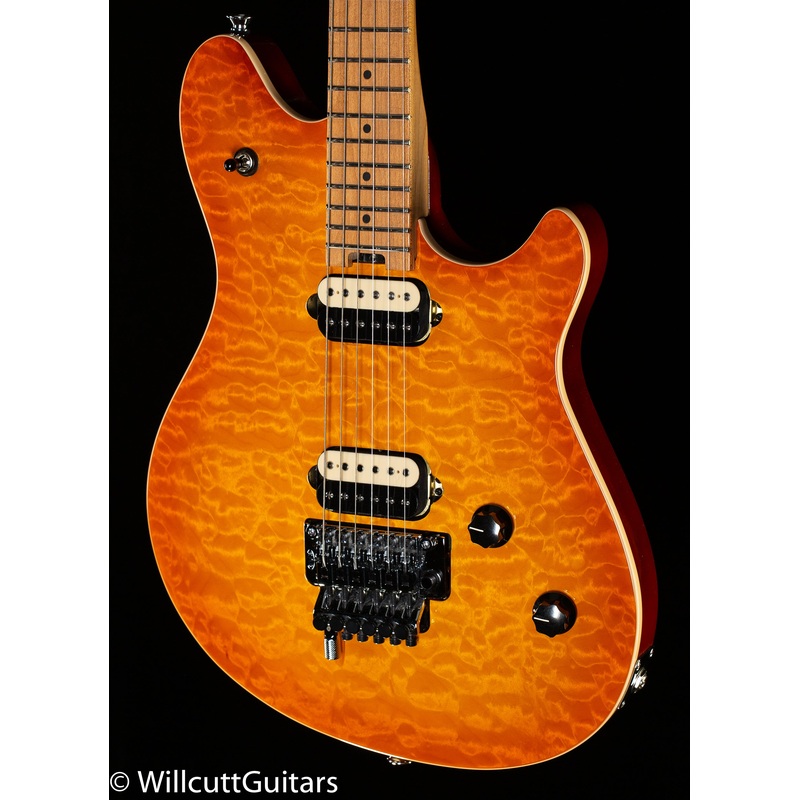 EVH Wolfgang Special QM Baked Maple Fingerboard Solar (399) - ULT975560810216