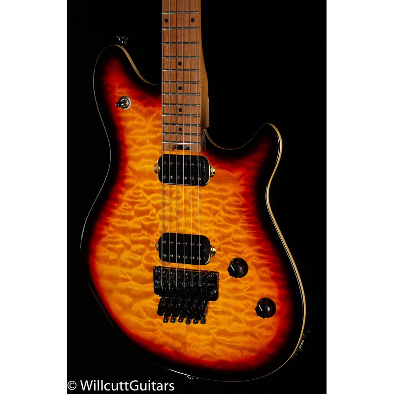 EVH Wolfgang WG Standard QM Baked Maple Fingerboard 3-Color Sunburst (715) - ULT975560809716