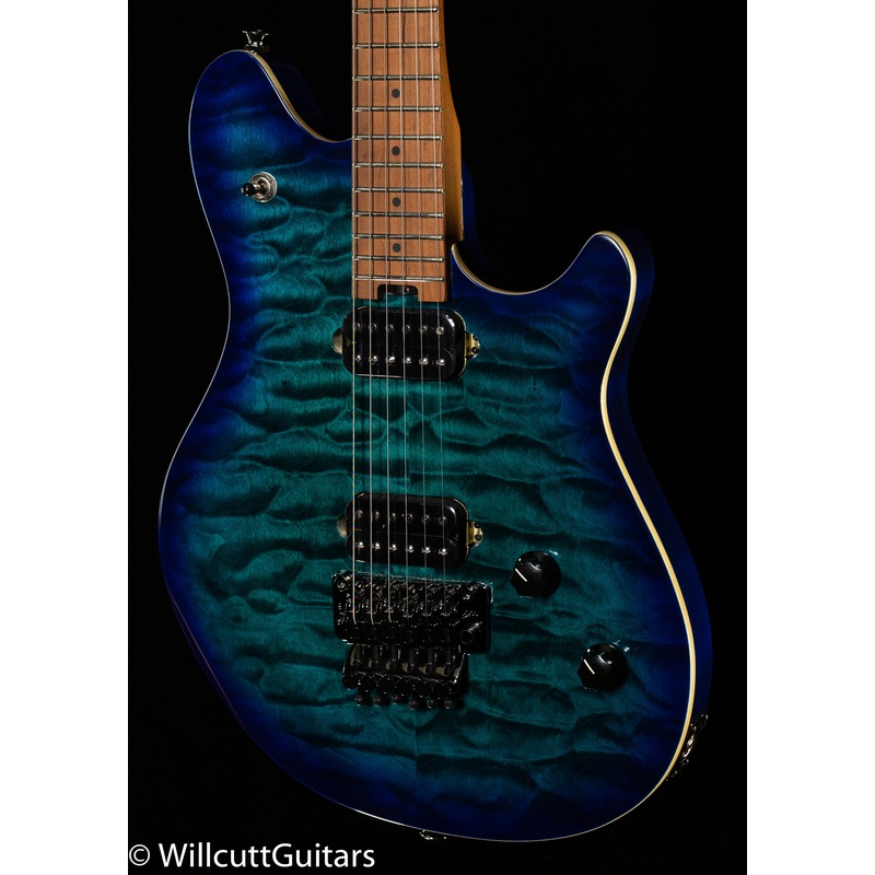 EVH Wolfgang WG Standard QM Baked Maple Fingerboard Chlorine Burst (683) - ULT975560810014